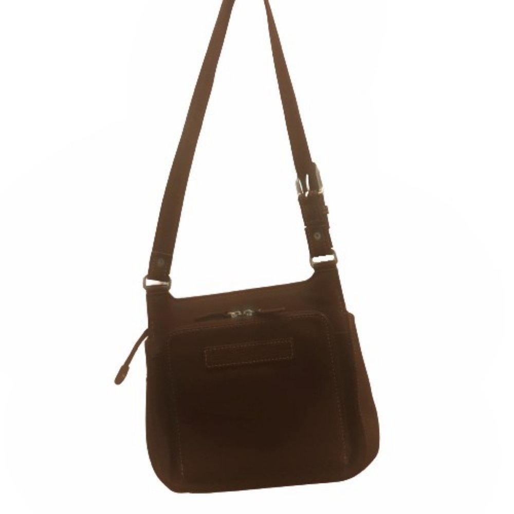 Vintage Fossil '1954' Classic #75082 Leather Bag